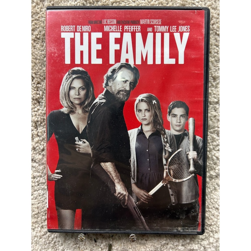 The Family DVD 2013 Robert De Niro Michelle Pfeiffer Luc Besson Martin Scorsese